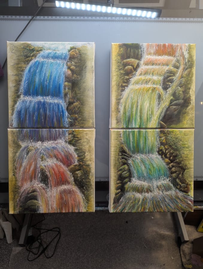 Colorfall by Justin Mitchell