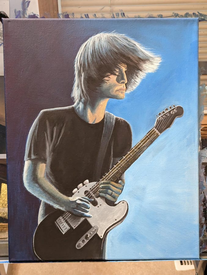 Johnny Greenwood by Justin Mitchell