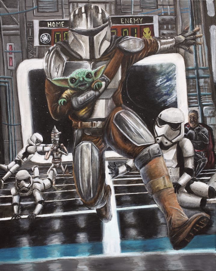 Touchdown, Mandalore! by Justin Mitchell
